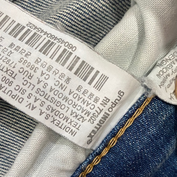 Zara Man Distressed Blue Jeans - Picture 3 of 7